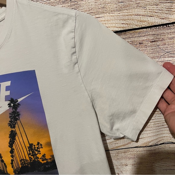 Nike Air Palm Tree Sunset Tee Mens L - Picture 5 of 10
